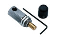 Flow Control Valve w/Knob, Black