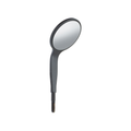 #5 Cone Socket Mirror, Siyah