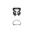 12A Lower Molars Rubber Dam Clamp