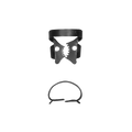 13A Lower Molars Rubber Dam Clamp