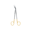 Locklin Scissor, Straight, 16.5CM, 1 Blade Serrated, Tungsten Carbide