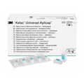 3M-Solventum, 3M Ketac Universal Aplicap Glass Ionomer Restorative Refill Capsules Shade White, 50/Pk, 61086