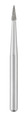 SS White, Piranha Diamond 881-018M, Sterile Roll 25, 881-018M