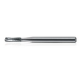 Kerr, Kerr Carbide Burs FG, Straight Round End X-Cut Fissure, 10/Pack,