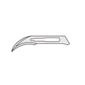 J.Morita, Surgical Blades, No. 12d, 100/Pack, 27-05020007