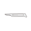 J.Morita, Surgical Blades, No. 12c, 100/Pack, 27-05350007