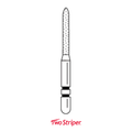 Two Striper Diamond 248.8 Bevel-End Cylinder Fine, 5/Pack