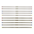 Premier, Two Striper Finishing Strip ASST PERF, 10/Pack, 2013192