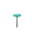 Coltene, KENDA C.G.I. Polishers for Composites, Compomers and Glass-Ionomers, Medium, ShapeGuard, RA, 20pcs, 907.M.020