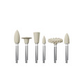 Coltene, KENDA Maximus 1-Step Diamond Polishers for Composite and Hybrid-Ceramic, Assortment, RA, 6pcs, 0380.006