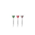 Coltene, Polishette Mini Shaped Polishers for Composites and Hybrid-Ceramics, Single-Use, Cup-Mix, RA, 24pcs, PS715X.024