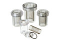 Evac-U-Trap Model No: 2300, Internal Thread 3-1/2" x 4-3/8", 8/Box