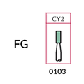 Dura Green Stones FG CY2 12/Pack