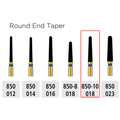 Alpen FG 850-10SC 018 Round End Taper Diamond Bur 5/Pk