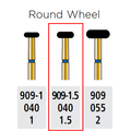 Coltene, Alpen, Round Wheel Bur
