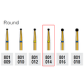 Alpen FG 801C 014 Round Diamond Bur 5/Pk
