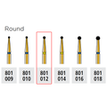 Alpen FG 801C 012 Round Diamond Bur 5/Pk