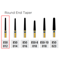 Alpen FG 850F 012 Round End Taper Diamond Bur 5/Pk