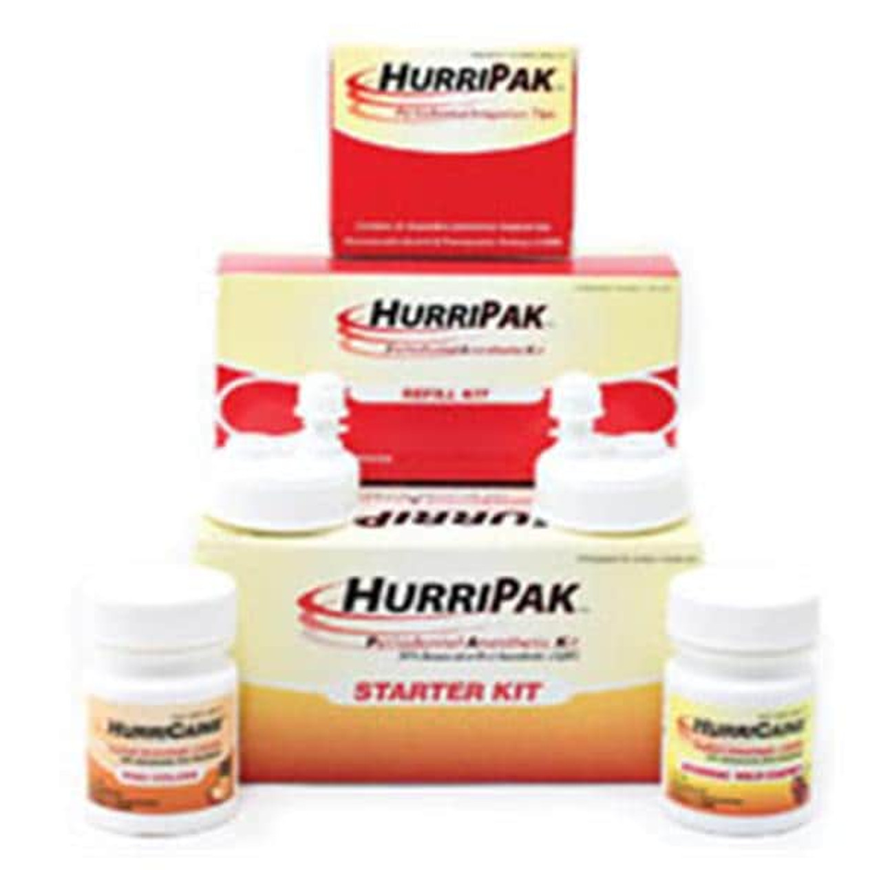 HurriPAK Topical Anesthetic Periodontal Starter Kit Dental Brands