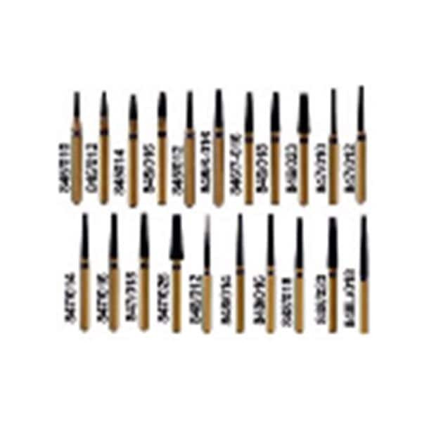 Alpen Diamond Bur Friction Grip Fine 847014F 5/Pk Dental Brands