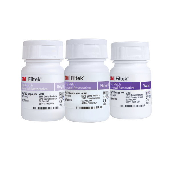 Solventum Filtek Easy Match Universal Restorative, 0.2 g, Capsule, 20 ...