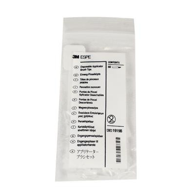 Disposable Applicator Brush Tips, 60/Pkg