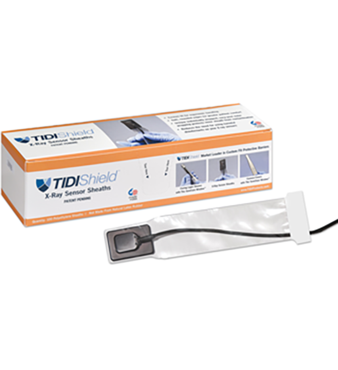 Tidishield Digital XRay Sensor Sheaths Dexis Universal 100 Dental Brands