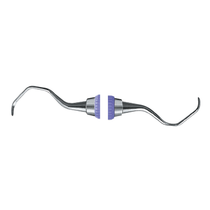 Curette Langer 17/18, Rigid #6 Satin Steel Handle Curette Langer 17/18, Rigid #6 Satin Steel Handle