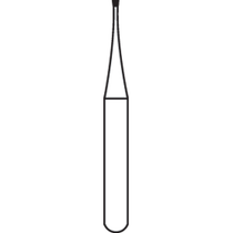 Alpen Carbide Bur 33 1/2-314-0.70-0.70 Inverted Cone, 10 pcs