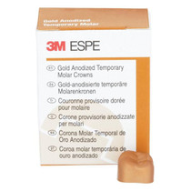 Unitek Gold Anodized Crowns Size 2 2nd LRM Replacement Crowns 5/Box Unitek Gold Anodized Crowns Size 2 2nd LRM Replacement Crowns 5/Box