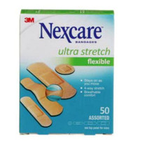 Nexcare Bandage Elastic/Stretch Knit Assorted Sizes Beige 50/Pk Nexcare Bandage Elastic/Stretch Knit Assorted Sizes Beige 50/Pk