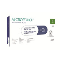 Micro-Touch NitraFree Exam Gloves Blue 200/Box