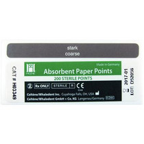 Hygenic Absorbent Points X-Fine White 200/Box Hygenic Absorbent Points X-Fine White 200/Box