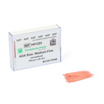 Hygenic Machine Rolled Gutta Percha Medium-Fine 100/Box Hygenic Machine Rolled Gutta Percha Medium-Fine 100/Box