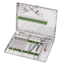 IMS Infinity Series Instrument Cassette Stainless Steel Green 16 Instruments  (IMN4169) IMS Infinity Series Instrument Cassette Stainless Steel Green 16 Instruments  (IMN4169)