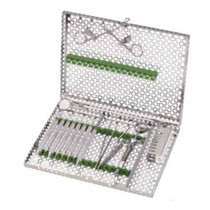 IMS Infinity Series Oral Surgery Cassette Stainless Steel Blue 12 Instruments  (IMNOS8) IMS Infinity Series Oral Surgery Cassette Stainless Steel Blue 12 Instruments  (IMNOS8)