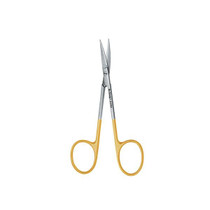 Hu-Friedy Surgical Scissors 4 1/2 in Iris Curved  (S5083)