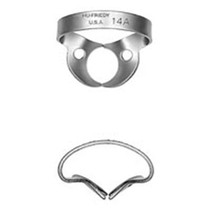 Rubber Dam Clamp Wingless Size W14A  (RDCMW14A) Rubber Dam Clamp Wingless Size W14A  (RDCMW14A)