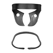 Black Line Rubber Dam Clamp Wingless Size 18  (RDCM18X)
