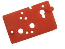 Gasket, Red, to fit A-dec( R ) Century Plus( R ) Control Block; Pkg of 5 Gasket, Red, to fit A-dec( R ) Century Plus( R ) Control Block; Pkg of 5
