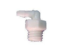 10-32 x 1/16" Barb Elbow, Plastic; Pkg of 10 10-32 x 1/16" Barb Elbow, Plastic; Pkg of 10