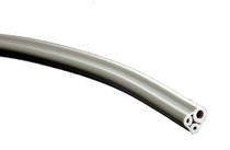 HP Tubing, 3 Hole, Asepsis Straight Gray; Box of 100ft