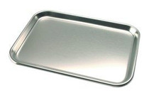 Tray, Stainless Steel, 9-3/4" x 13-1/2"