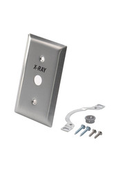X-Ray Exposure Switch Mounting Plate, Stainless Steel