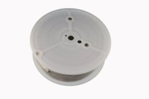 HP Tubing, 4 Hole, Asepsis Straight Sterling; Roll of 100ft