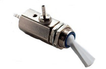 Toggle Cartridge Valve, On/Off, 3-Way, Normally Closed, Gray Toggle Cartridge Valve, On/Off, 3-Way, Normally Closed, Gray