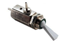 Toggle Cartridge Valve, Momentary, 3-Way, Normally Open, Gray Toggle Cartridge Valve, Momentary, 3-Way, Normally Open, Gray