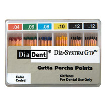 DIA-SYSTEM Gutta Percha .04, 60/Box DIA-SYSTEM Gutta Percha .04, 60/Box