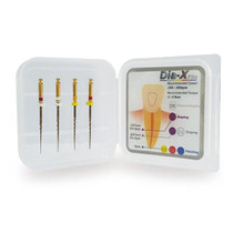 Dia-X Ni-Ti Rotary Files, 4/Box