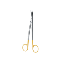 Dean Scissor, 16.5CM, 1 Blade Serrated, Tungsten Carbide